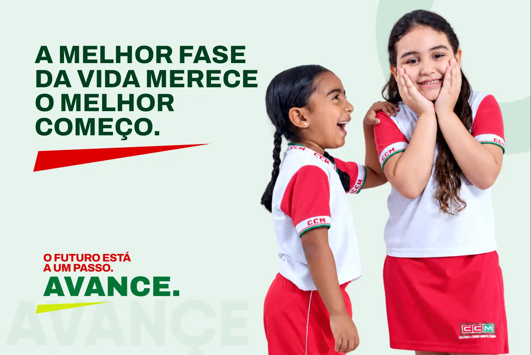 Estudante da Educação Infantil do CCM