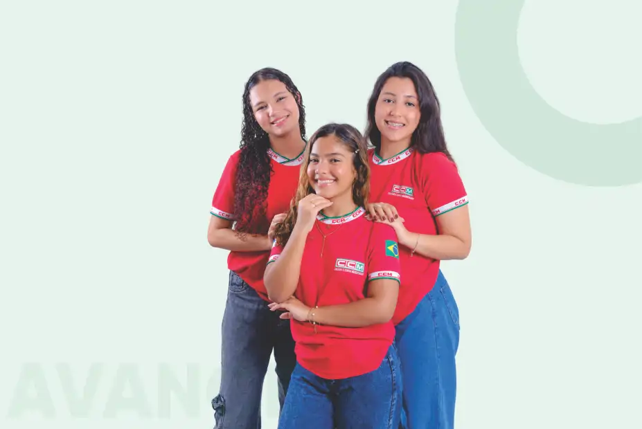 Estudante do segmento Ensino Médio do CCM